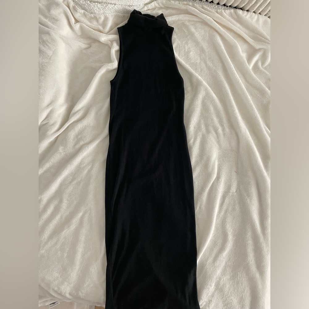 Zara high neck bodycon tank dress